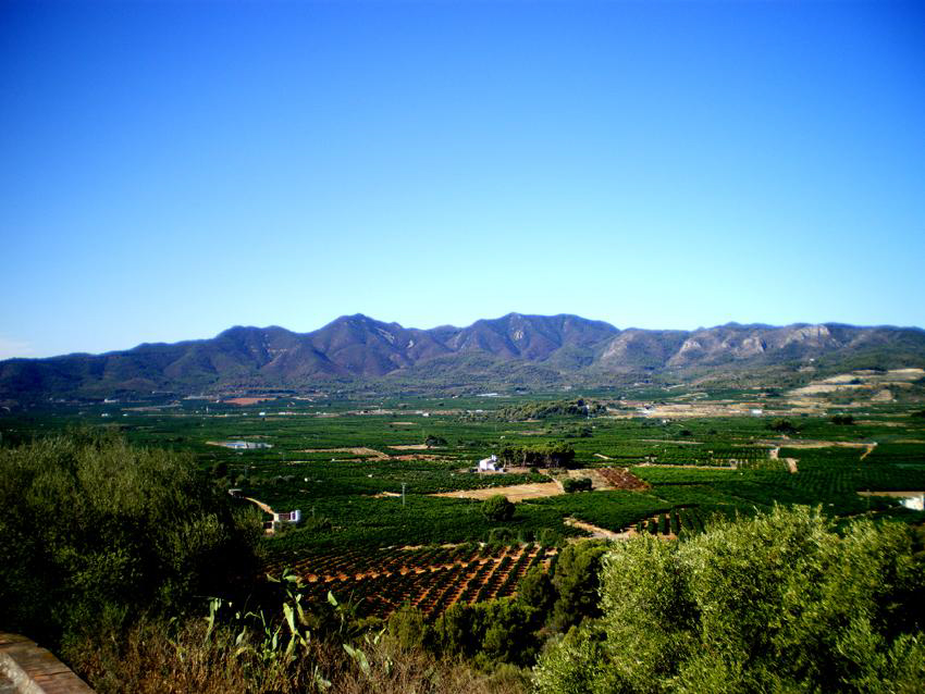 Puntal d’Artana i zona on es va dirigir l’atac per a la seva ocupació