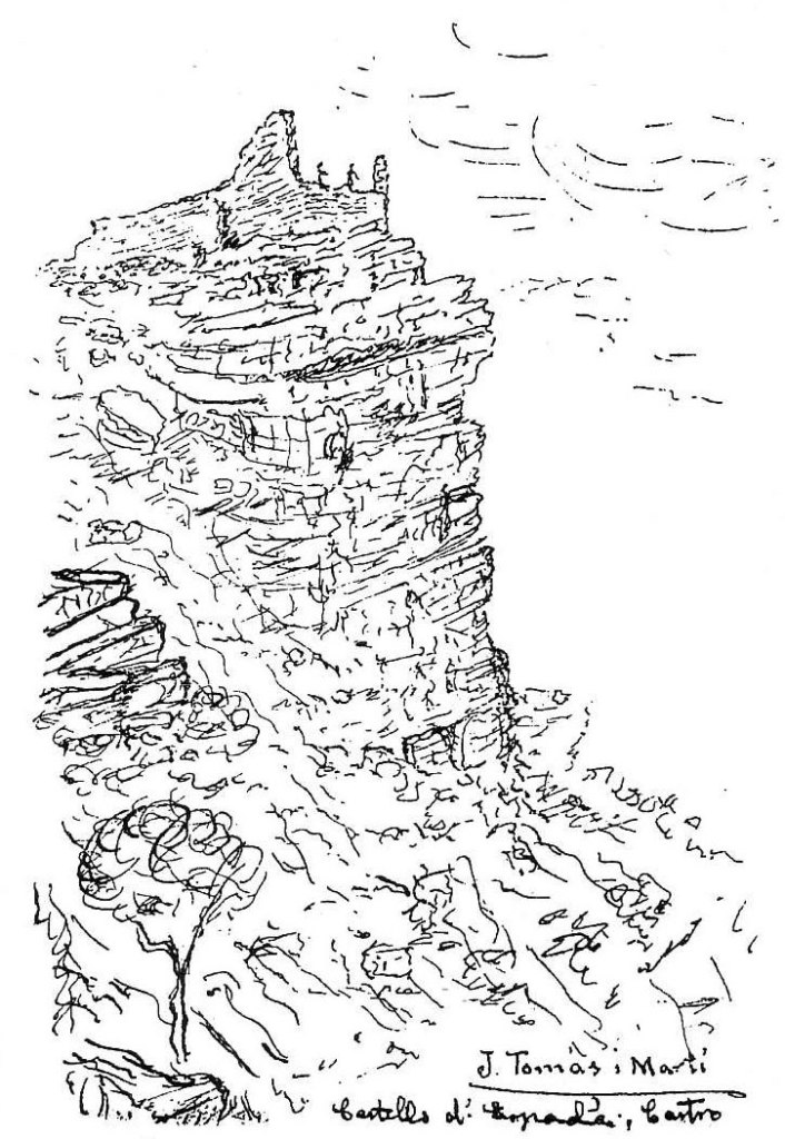 Castells d'Espadà. -Castro, per J. Tomàs i Martí