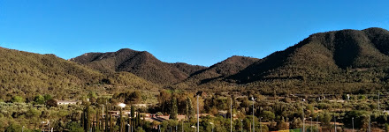 Vista panoràmica des d’Artana de la partida de la Font del Ferro