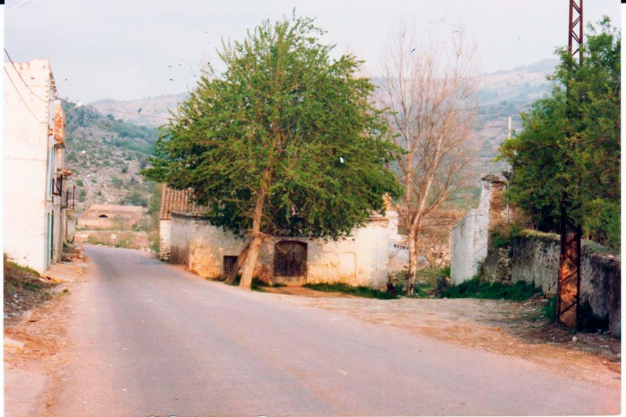 L'escorxador (el "Matadero Municipal") i les grans moreres que hi havien davant